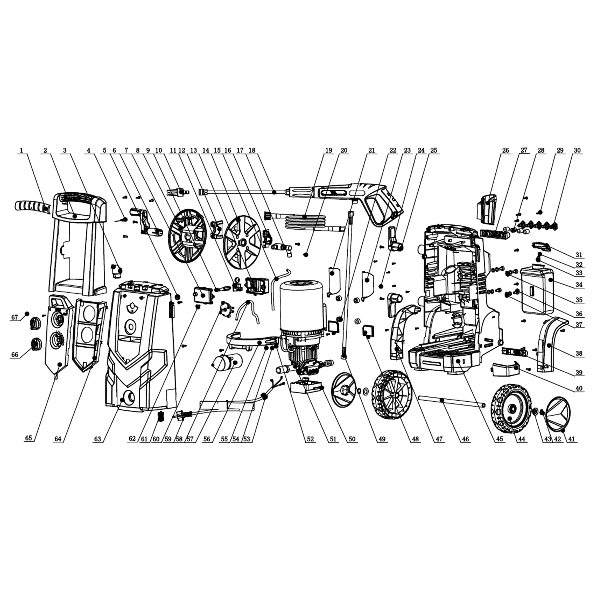 Мойка высокого давления HPW-200B