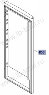 Дверь, вспененная