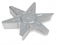 Крыльчатка вентилятора духовки 6 лопастей D150мм высота 20мм